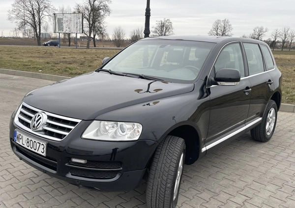 Volkswagen Touareg cena 31500 przebieg: 191000, rok produkcji 2006 z Drobin małe 121